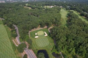Charles River 17th Green Aerial